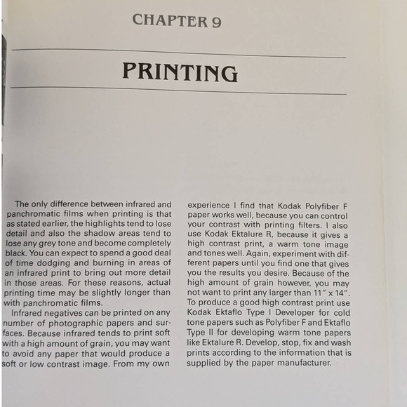 The Art of Infrared Photography by Joseph Paduano 1990 Vintage Photography Book - Picture 5 of 10